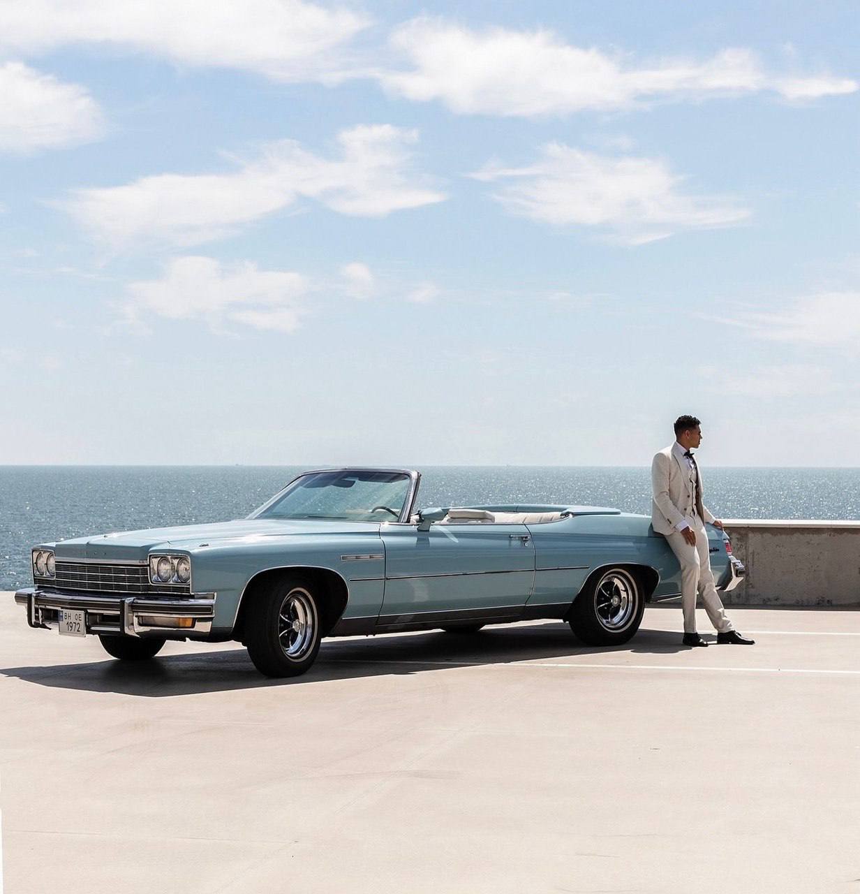 Buick Electra біля моря в Одесі